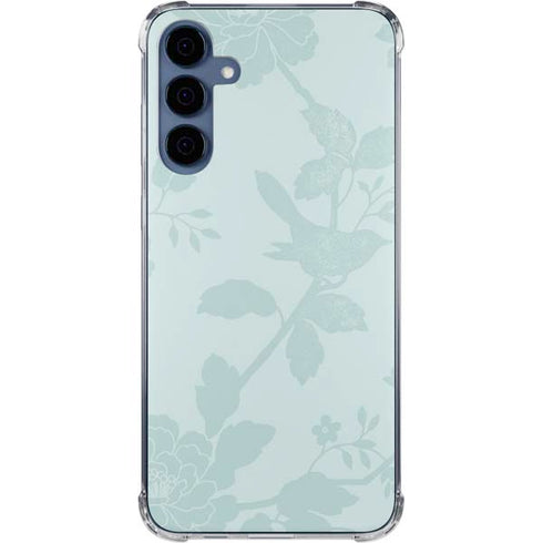 Bird Floral Galaxy A55 5G Clear Case