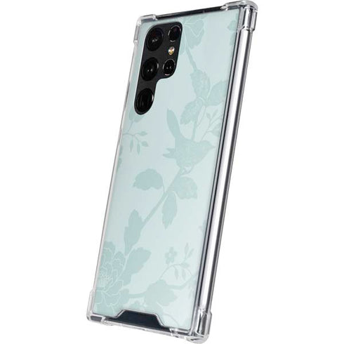 Bird Floral Galaxy S23 Ultra Clear Case