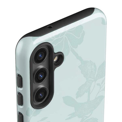 Bird Floral Galaxy S25 Plus Impact Case