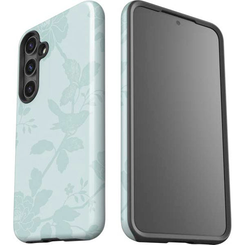 Bird Floral Galaxy S25 Plus Impact Case