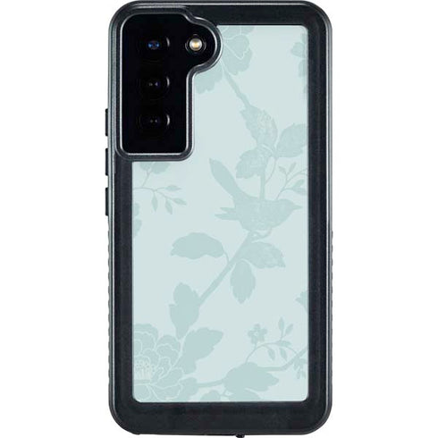Bird Floral Galaxy S24 Plus Waterproof Case