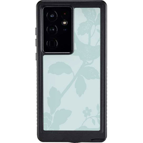 Bird Floral Galaxy S24 Ultra Waterproof Case