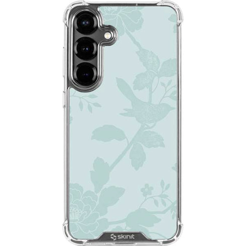Bird Floral Galaxy S26 Plus Clear Case