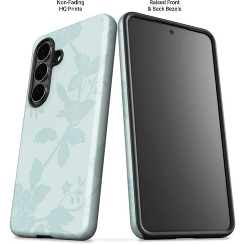 Bird Floral Galaxy S26 Plus Impact Case
