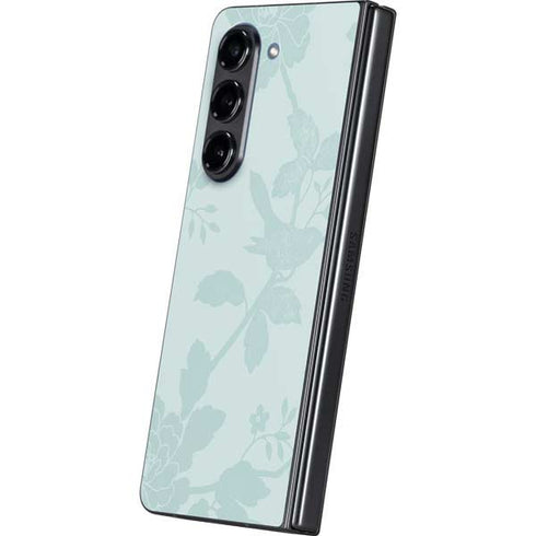 Bird Floral Galaxy Z Fold5 5G Skin