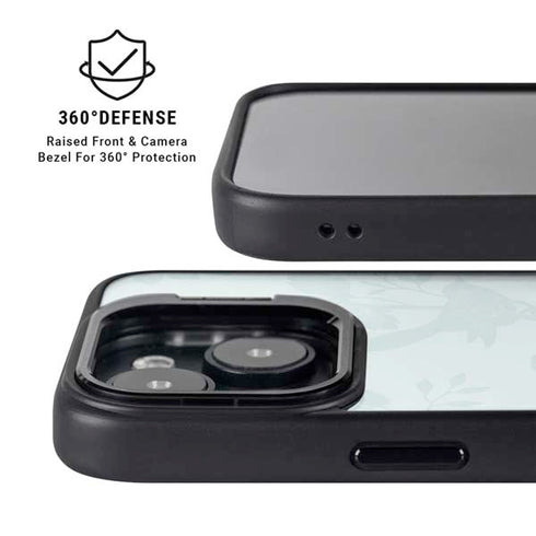 Bird Floral iPhone 14 Plus Kickstand Case
