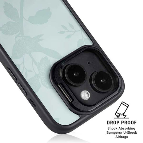 Bird Floral iPhone 14 Plus Kickstand Case