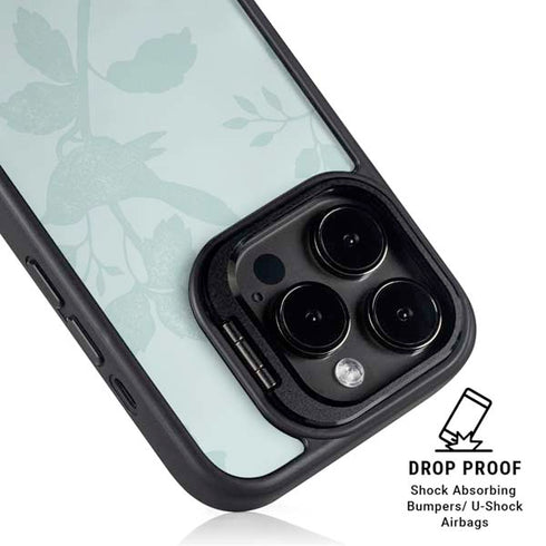 Bird Floral iPhone 14 Pro Max Kickstand Case