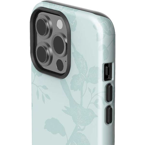 Bird Floral iPhone 15 Pro Impact Case
