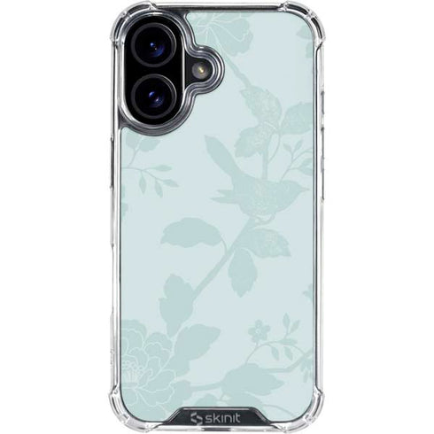 Bird Floral iPhone 16 Clear Case