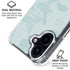Bird Floral iPhone 16 Plus Clear Case