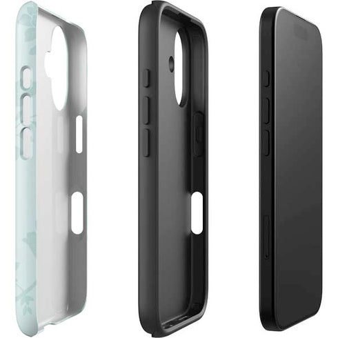Bird Floral iPhone 16 Plus Impact Case