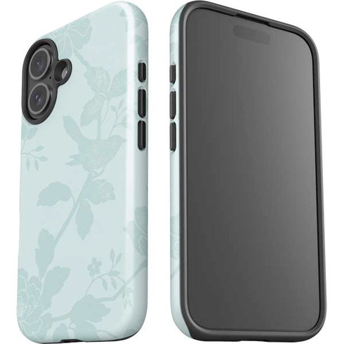 Bird Floral iPhone 16 Plus Impact Case