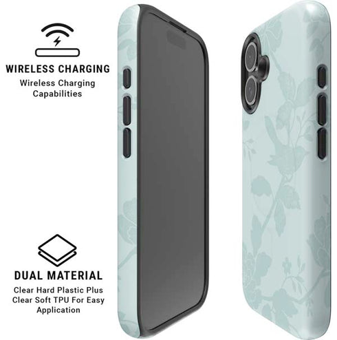 Bird Floral iPhone 16 Plus Magsafe Impact Case