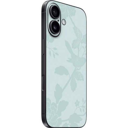 Bird Floral iPhone 16 Plus Skin