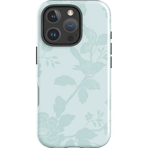 Bird Floral iPhone 16 Pro Impact Case