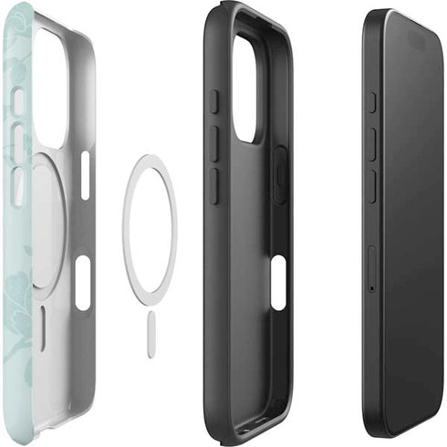 Bird Floral iPhone 16 Pro Magsafe Impact Case