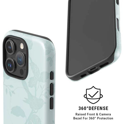 Bird Floral iPhone 16 Pro Magsafe Impact Case