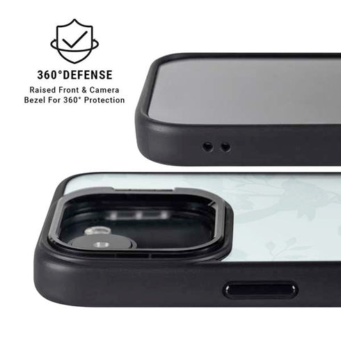Bird Floral iPhone 16e Kickstand Case