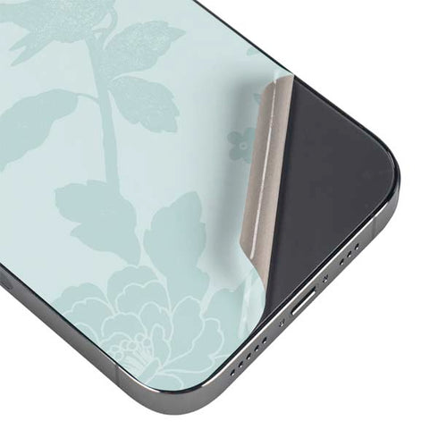 Bird Floral iPhone 16e Skin