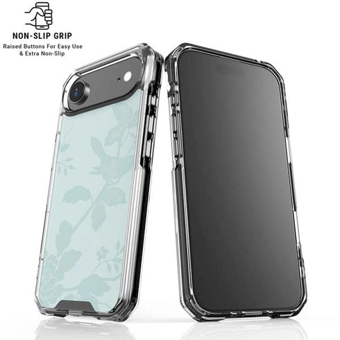 Bird Floral iPhone 17 Air Clear Case