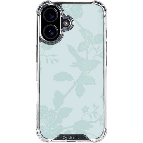 Bird Floral iPhone 17 Clear Case