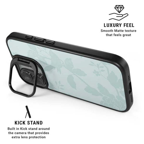 Bird Floral iPhone 17 Kickstand Case