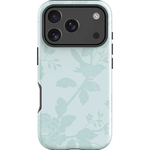 Bird Floral iPhone 17 Pro Impact Case