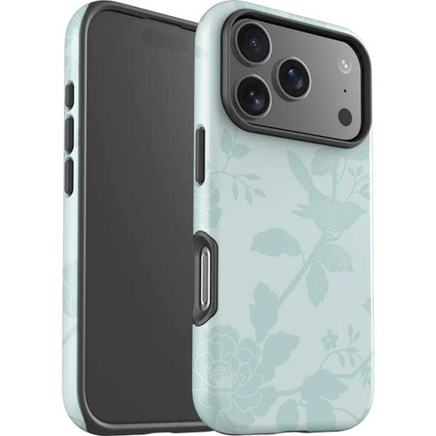 Bird Floral iPhone 17 Pro Impact Case
