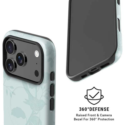 Bird Floral iPhone 17 Pro Magsafe Impact Case