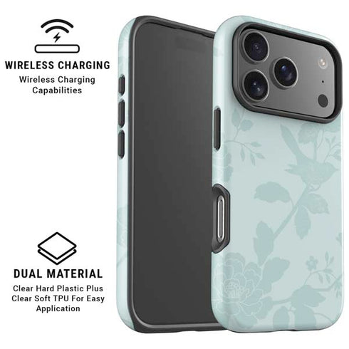 Bird Floral iPhone 17 Pro Magsafe Impact Case