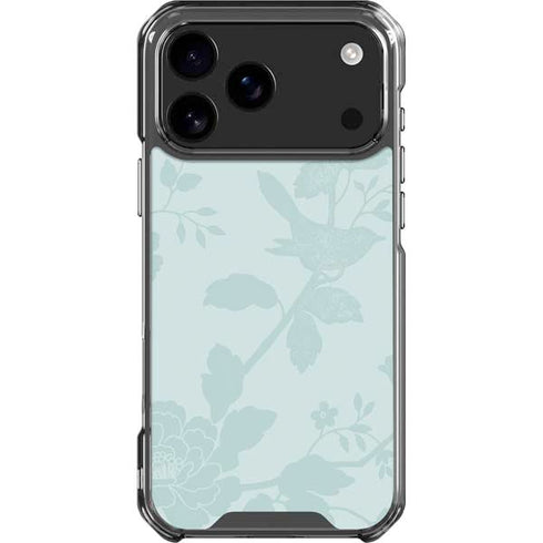 Bird Floral iPhone 17 Pro Max Clear Case
