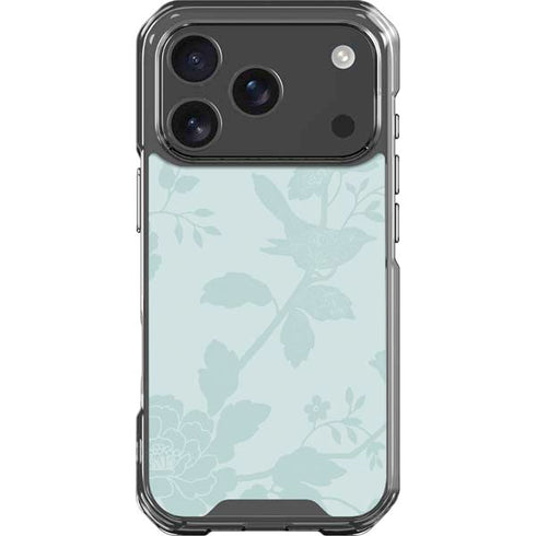 Bird Floral iPhone 18 Pro Clear Case