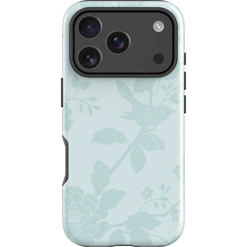 Bird Floral iPhone 18 Pro Impact Case
