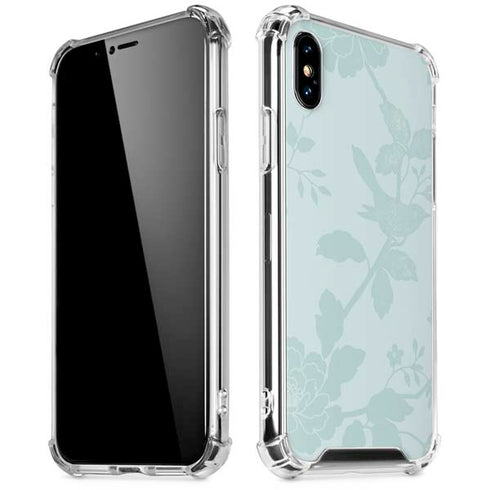 Bird Floral iPhone X/XS Clear Case