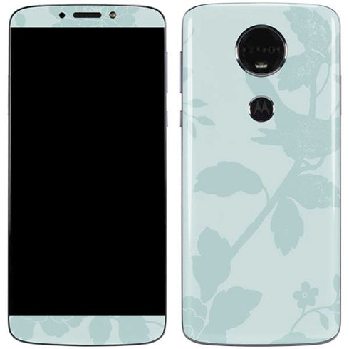 Bird Floral Moto E5 Plus Skin