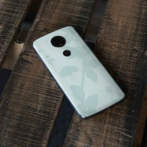 Bird Floral Moto E5 Plus Skin