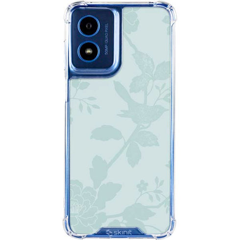 Bird Floral Moto G 5G (2024) Clear Case