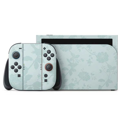 Bird Floral Nintendo Skins