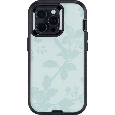 Bird Floral Otterbox Defender iPhone Skin
