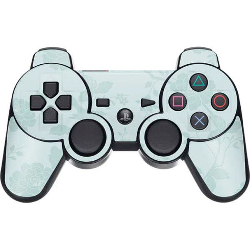 Bird Floral PS3 Dual Shock wireless controller Skin