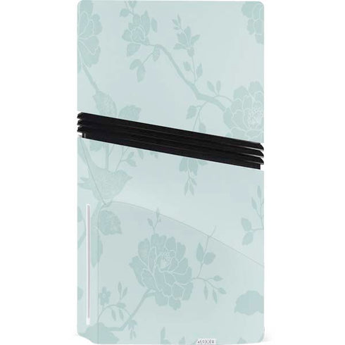 Bird Floral PS5 Pro Disk Console Skin