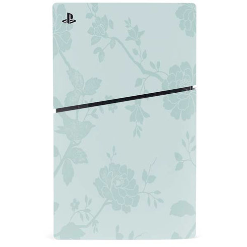 Bird Floral PS5 Slim Digital Edition Console Skin