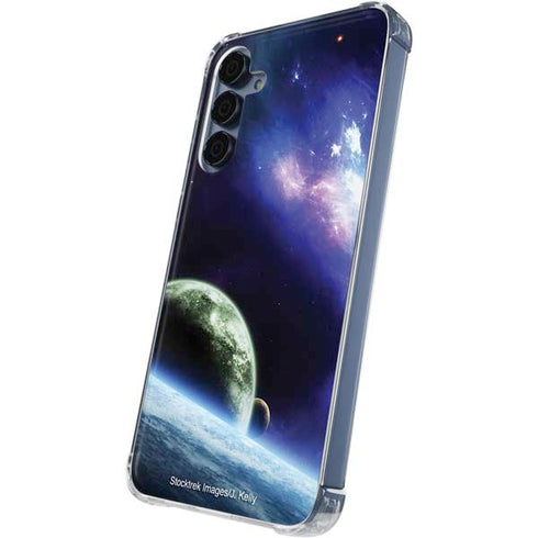 Bird-Shaped Nebula Galaxy A35 5G Clear Case