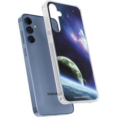 Bird-Shaped Nebula Galaxy A55 5G Clear Case