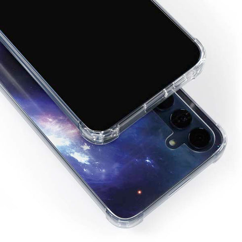 Bird-Shaped Nebula Galaxy A55 5G Clear Case