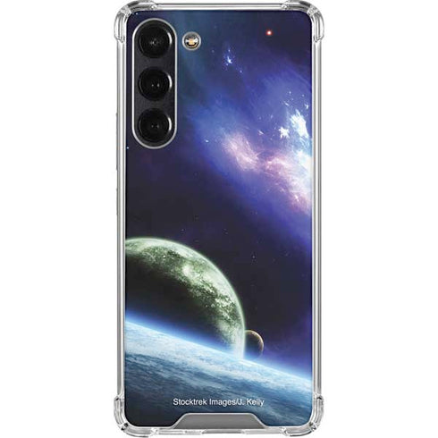 Bird-Shaped Nebula Galaxy S24 FE Clear Case