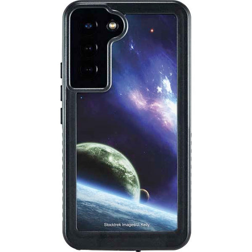 Bird-Shaped Nebula Galaxy S24 Plus Waterproof Case