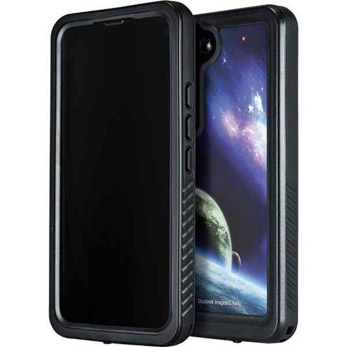Bird-Shaped Nebula Galaxy S24 Plus Waterproof Case