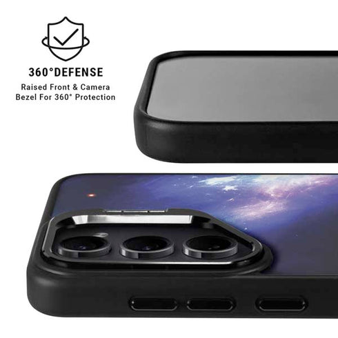 Bird-Shaped Nebula Galaxy S25 Ultra Kickstand Case